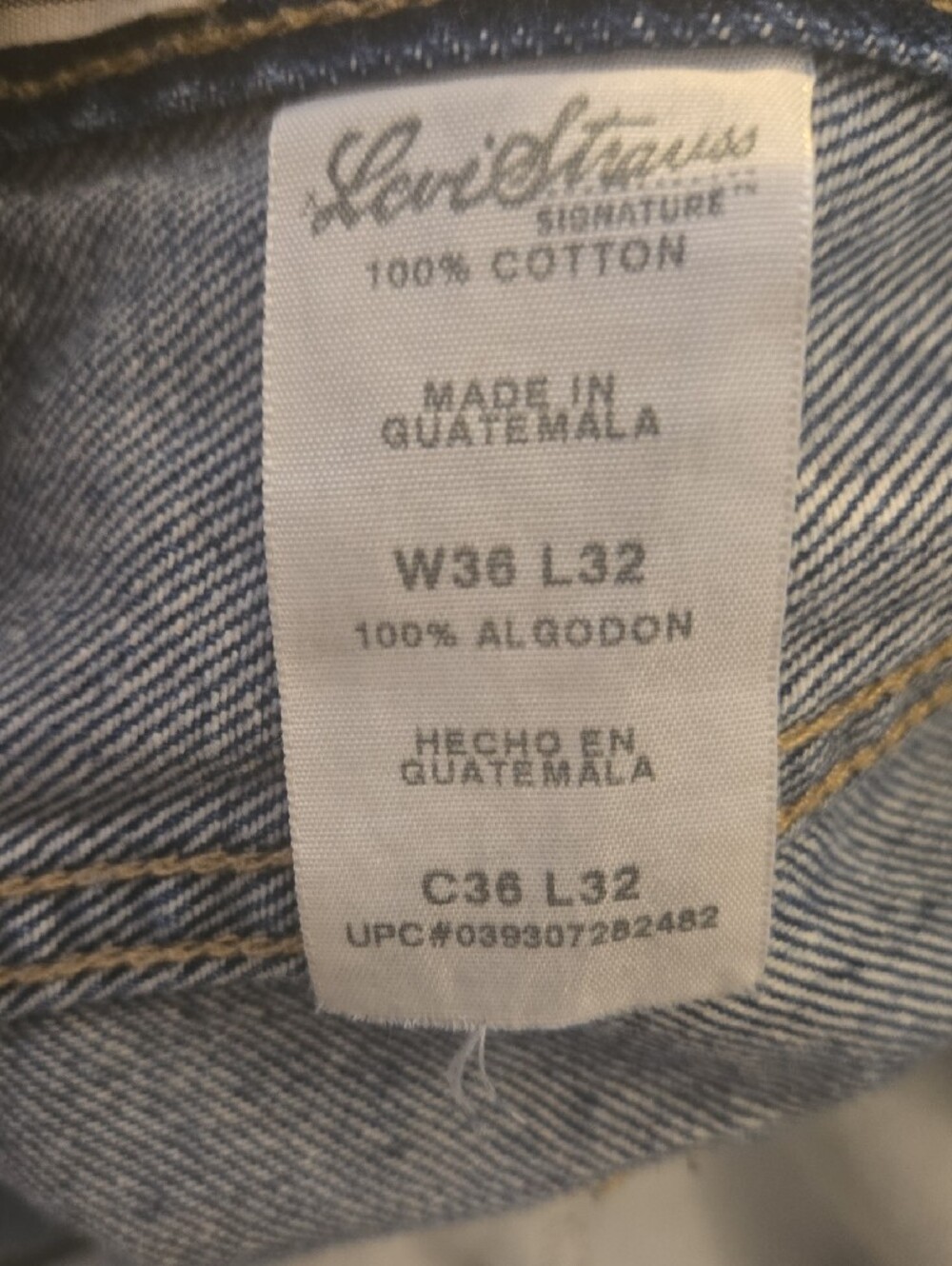 Levi's Men's Blue Relaxed Wide Jeans with Knee Panels - Picture 7 of 10